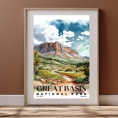 Great Basin National Park Poster, Travel Art, Office Poster, Home Decor | S4 - image4